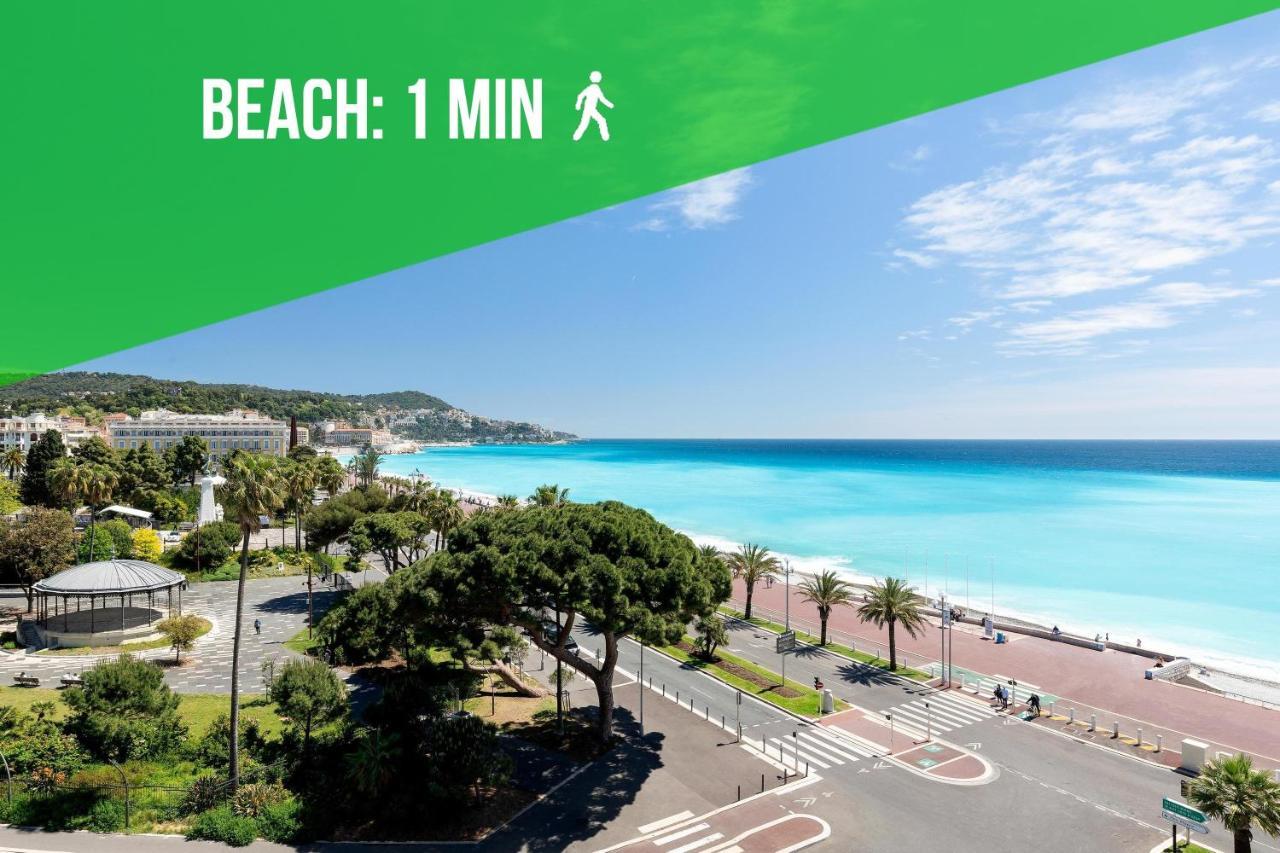 Beach - Kitchen - Wifi - Air Conditioning - Center - Tram 尼斯 外观 照片